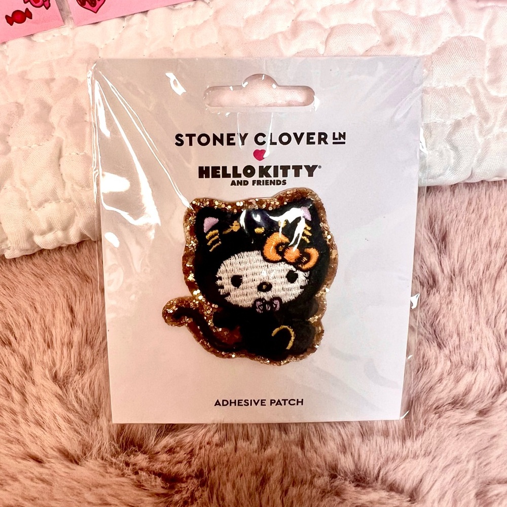 Stoney Clover Lane x Hello Kitty Halloween Patch. NEW in packaging